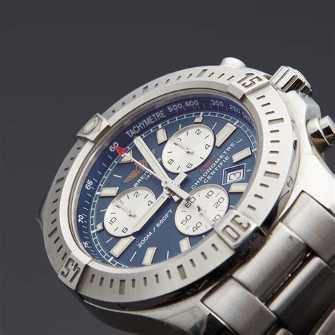 breitling quartz chronograph service|pre owned breitling colt quartz.